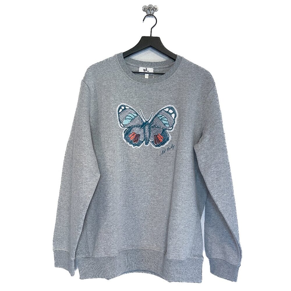 Heather Gray Crewneck – “Main Character Neutral”